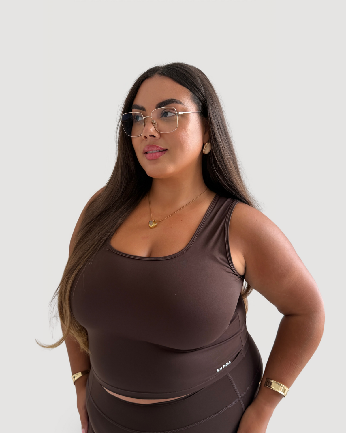Cocoa Brown Cami Vest