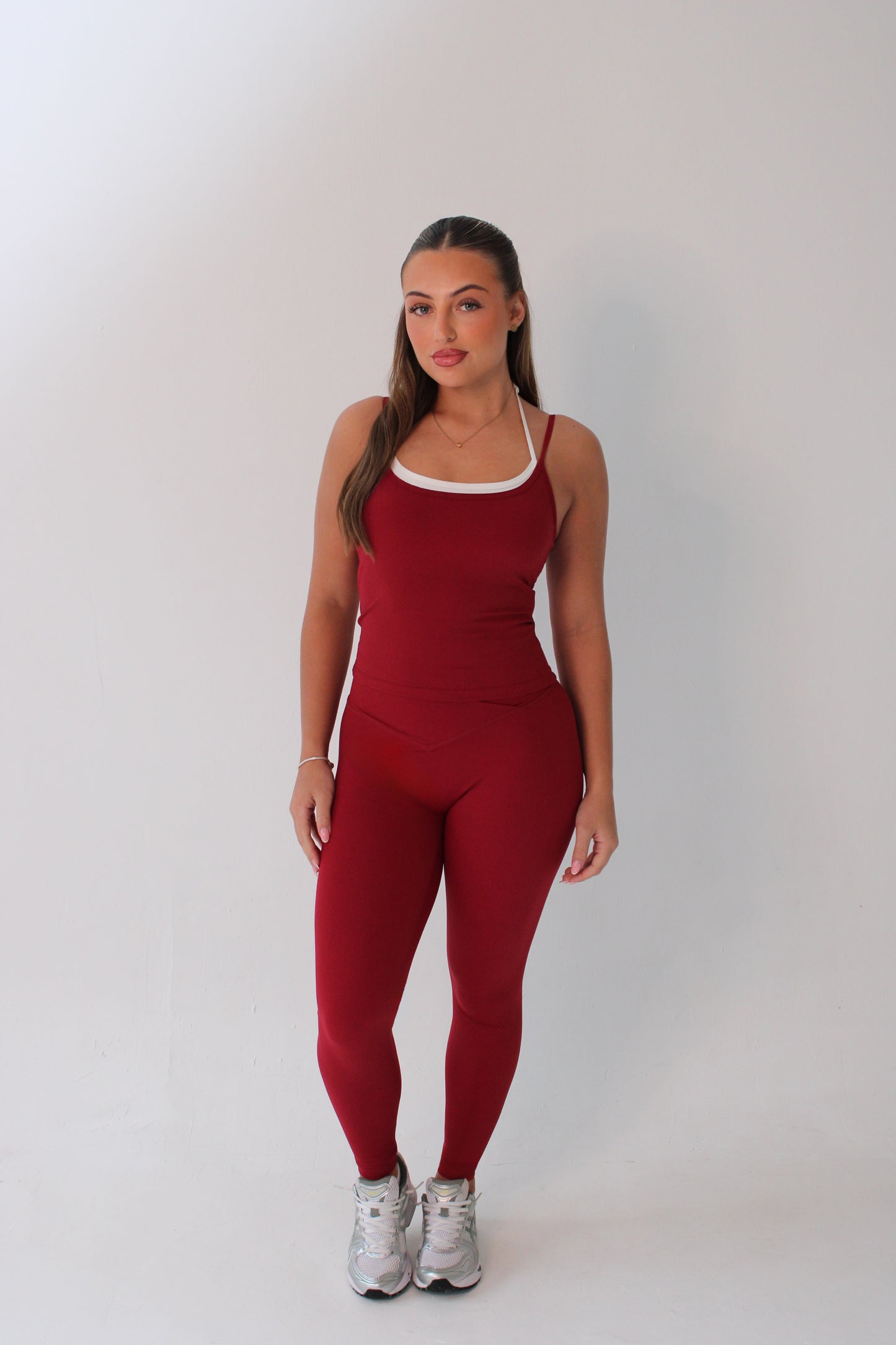 Cherry Red Leggings