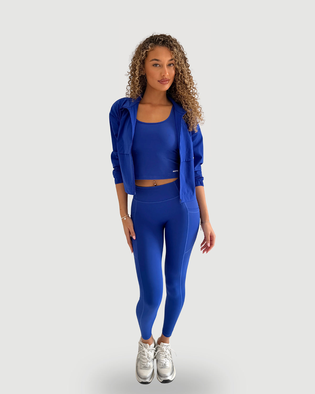 Cobalt Blue Pocket Leggings