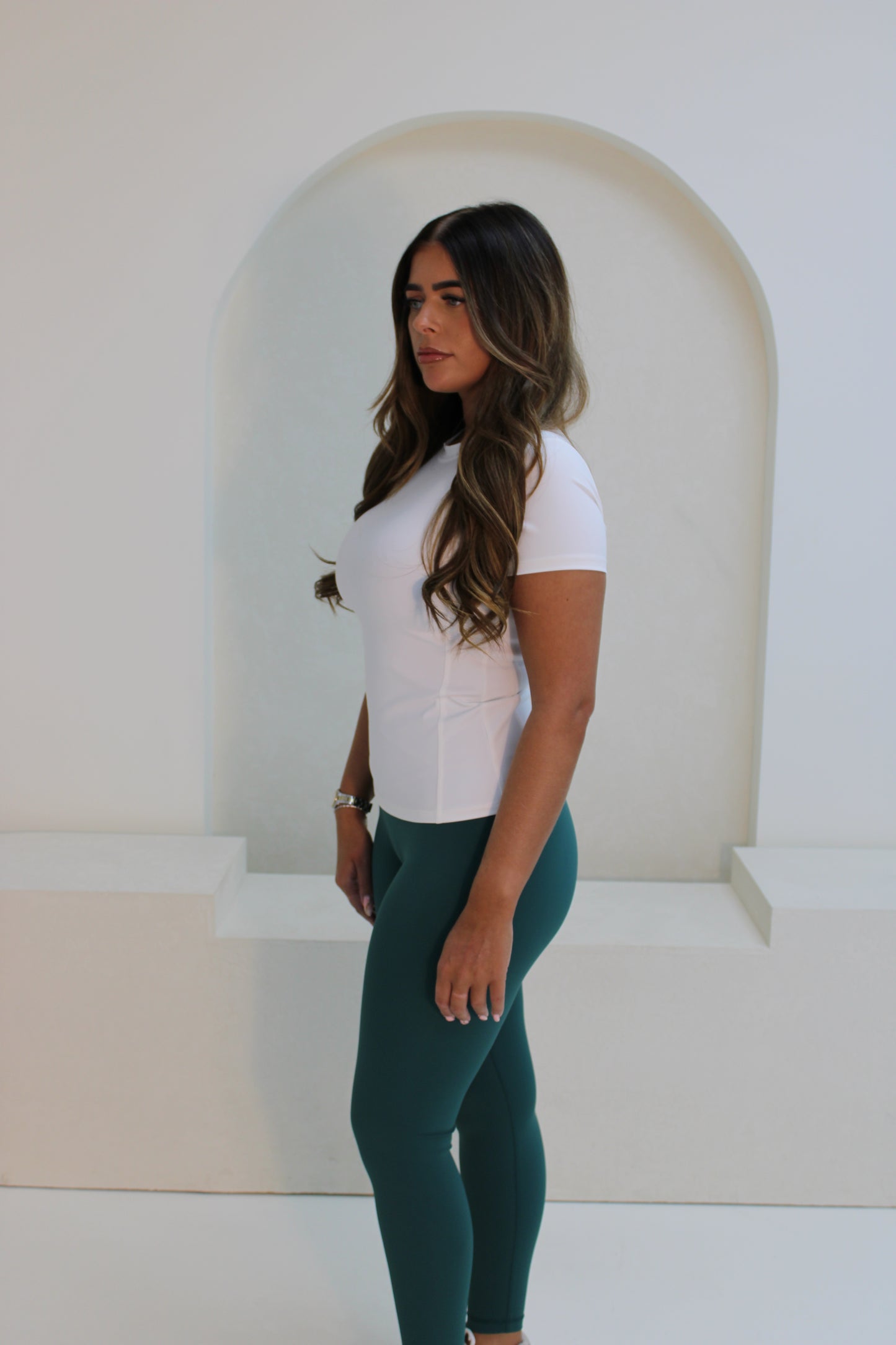 White Short Sleeve Top