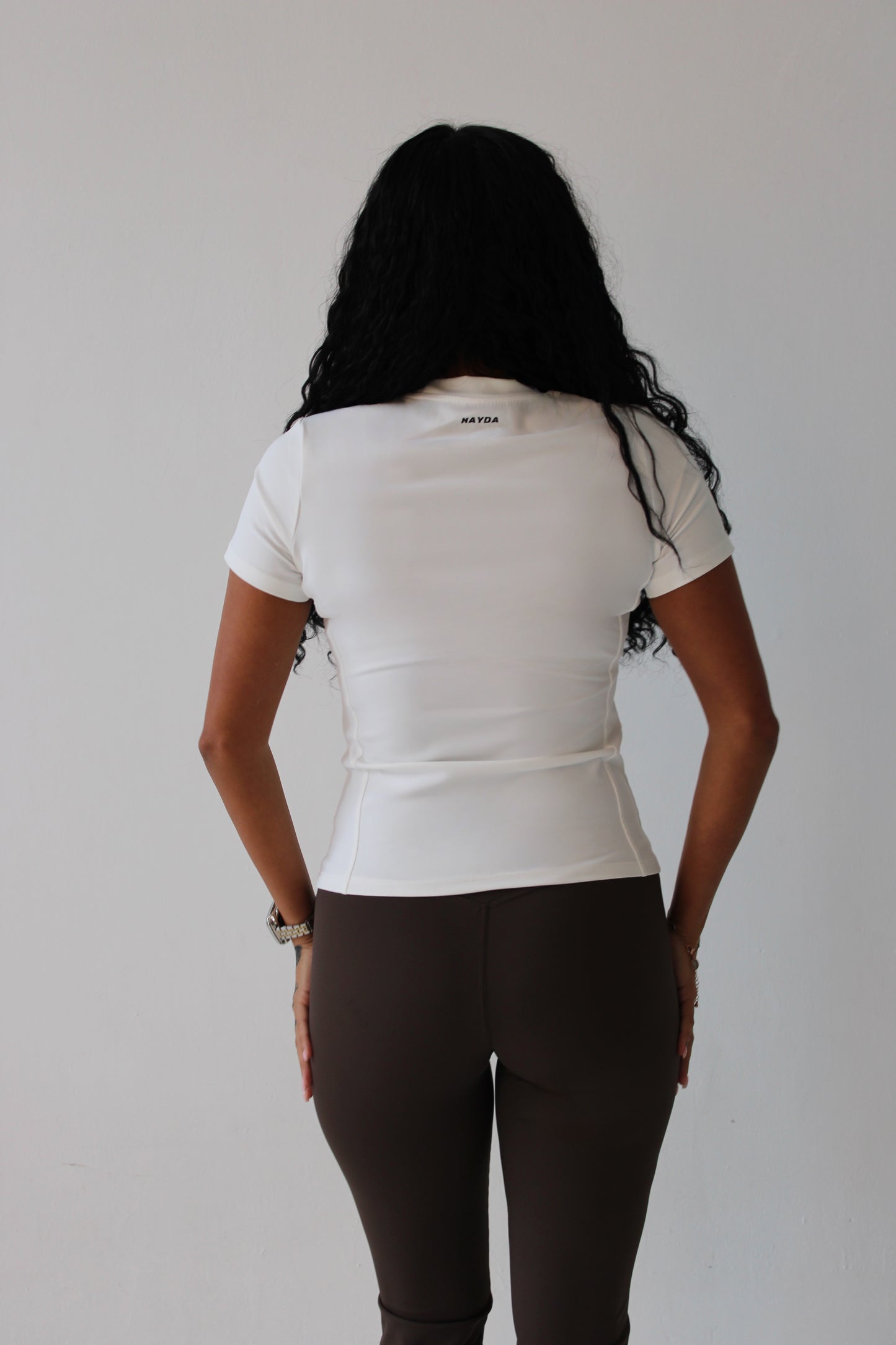 White Short Sleeve Top