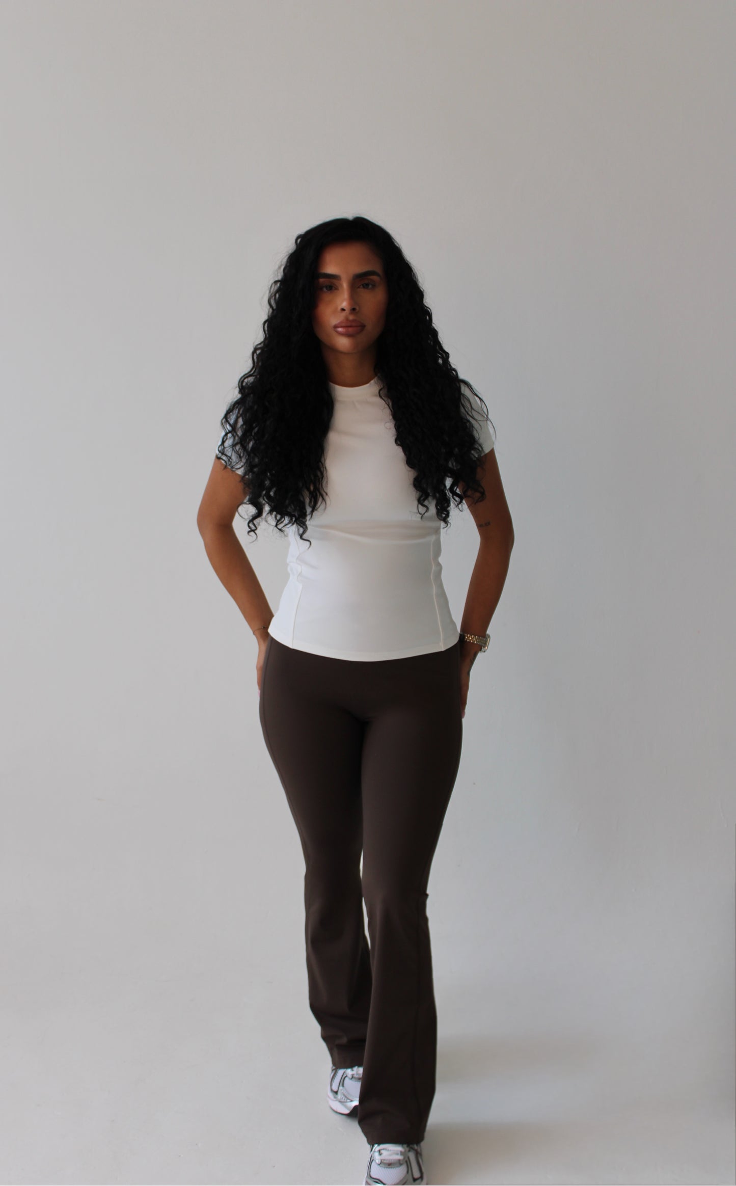White Short Sleeve Top